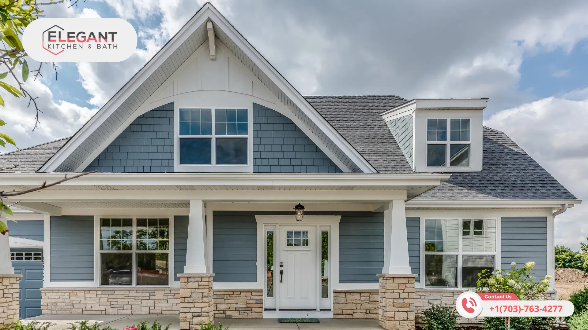 Elevate Your Home with Top Northern Virginia Addition Contractor: Elegant Kitchen and Bath Leads the Way