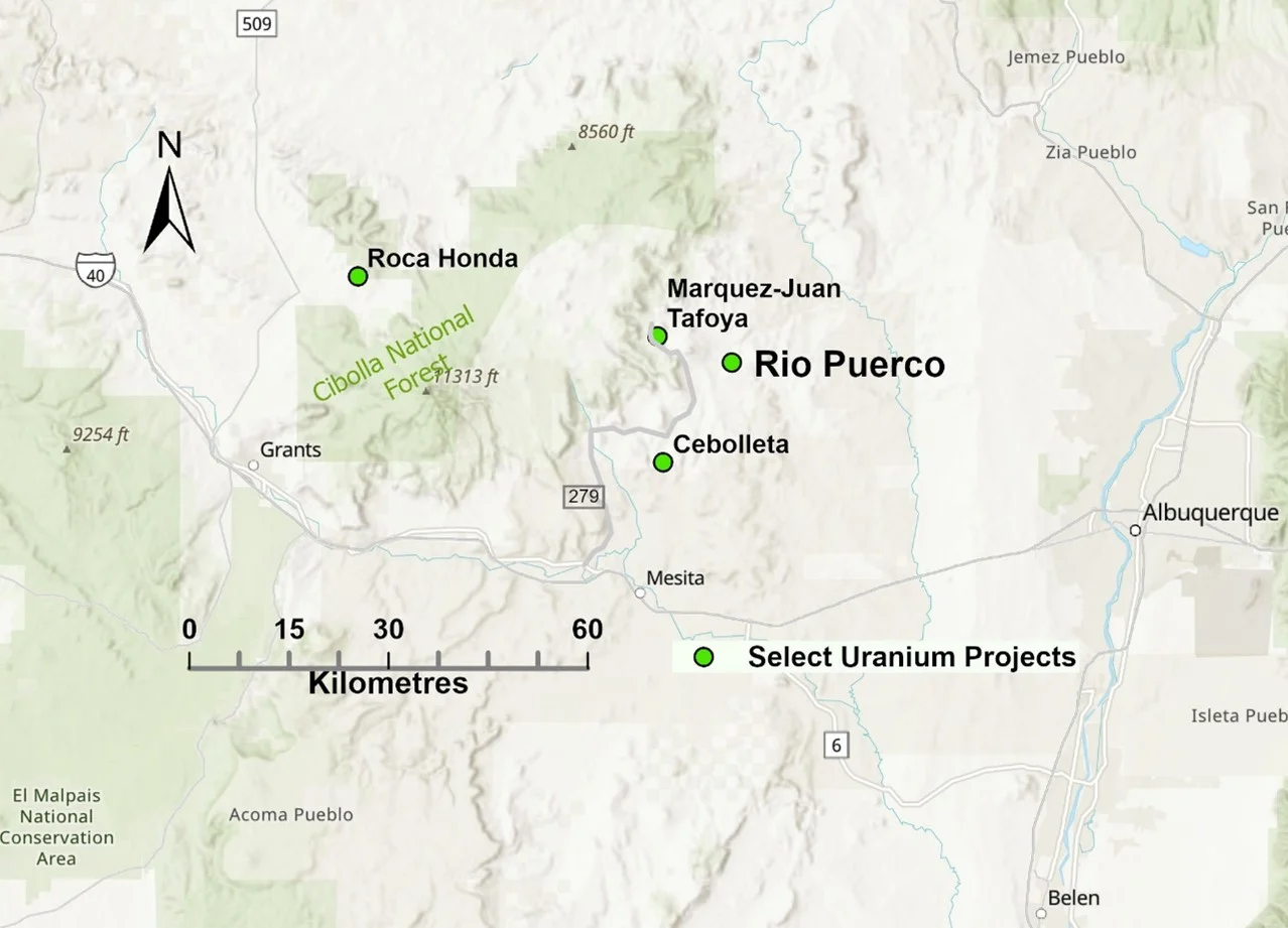 North Shore Announces Binding Term Sheet for Rio Puerco Uranium Project in New Mexico, USA